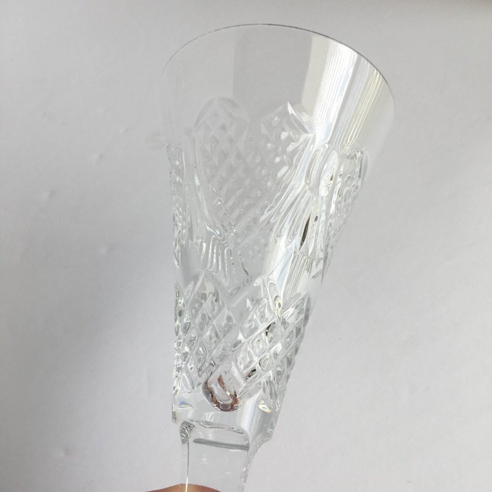 NEW Waterford Crystal Wedding Champagne Heirloom Heart Toasting Flute Pair - Picture 6 of 14